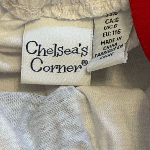 Chelsea's Corner girls size 6 red, white & blue dress & legging set Boutique $58 - Picture 2 of 7
